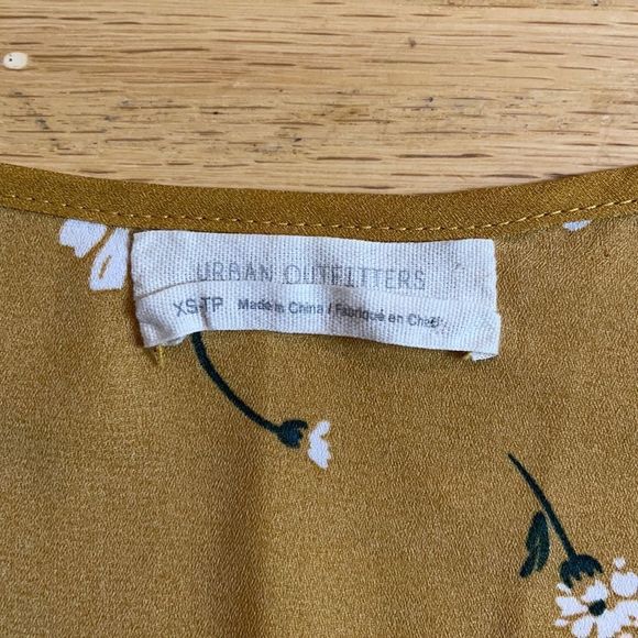 Urban Outfitters Mustard Floral Dress - Picture 7 of 8